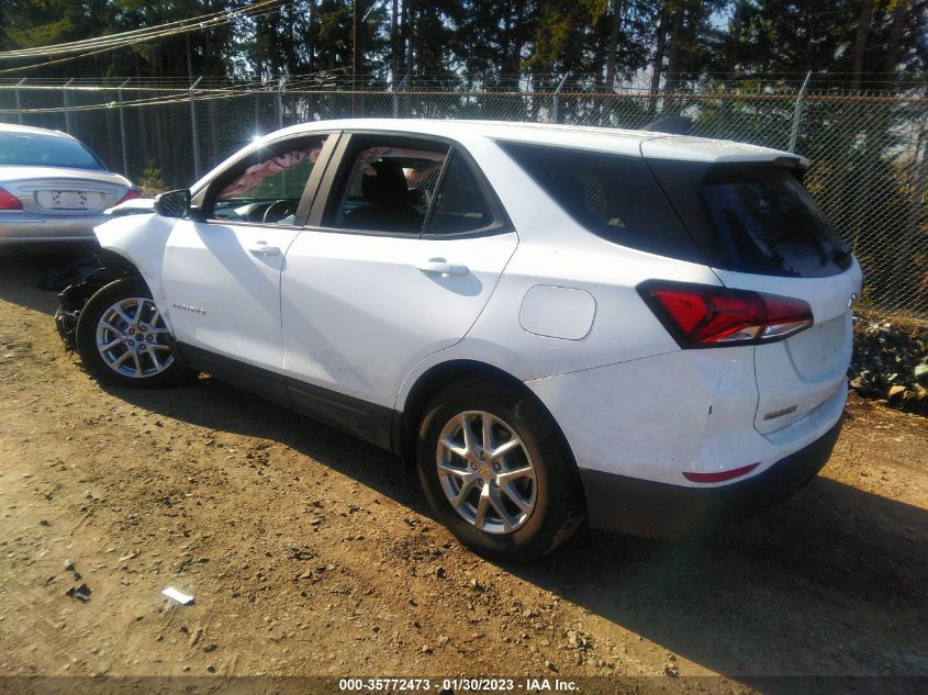 2022 CHEVROLET EQUINOX LS VIN: 3GNAXSEV6NS176302