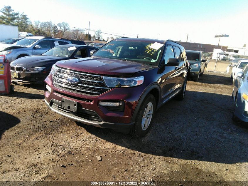 2022 FORD EXPLORER XLT VIN: 1FMSK8DH8NGB12122