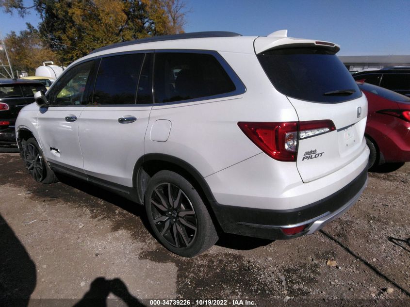 2021 HONDA PILOT ELITE VIN: 5FNYF6H03MB084783