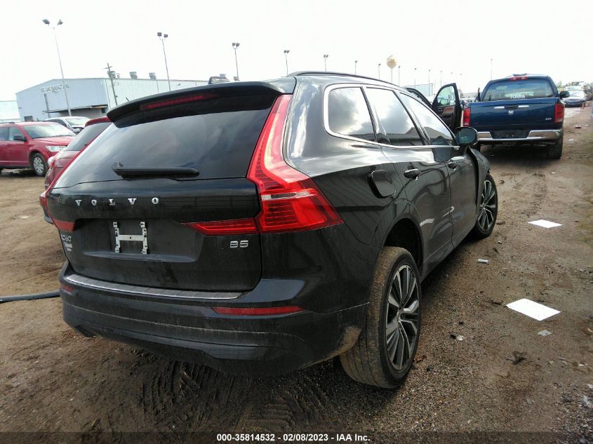 2022 VOLVO XC60 MOMENTUM VIN: YV4L12DK9N1914490