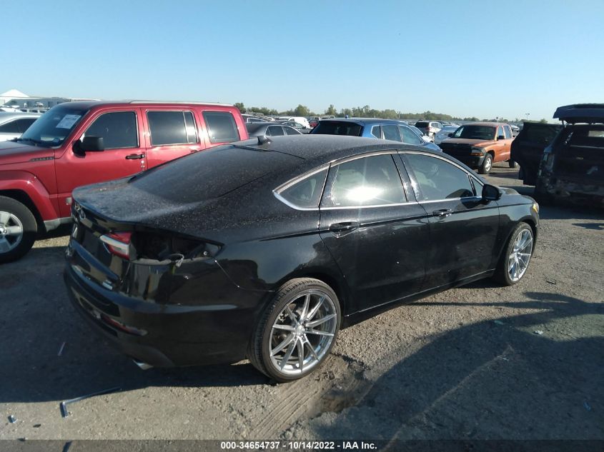 2020 FORD FUSION SE VIN: 3FA6P0HD2LR261735