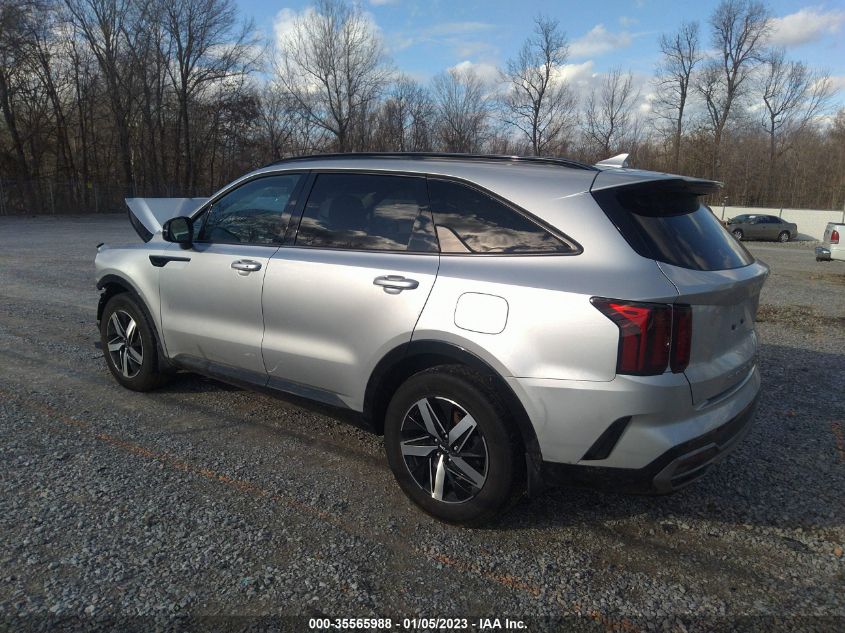 2022 KIA SORENTO S VIN: 5XYRL4LCXNG087970