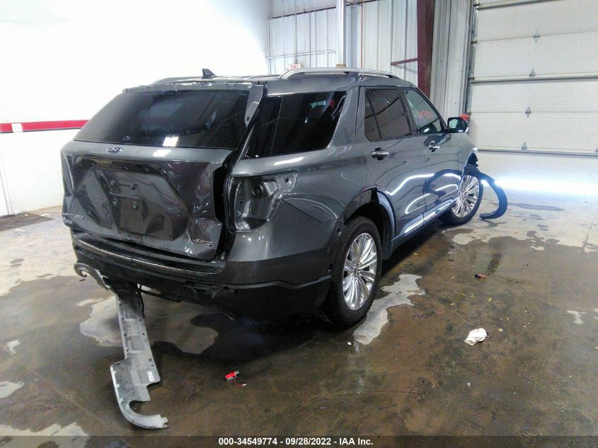 2021 FORD EXPLORER LIMITED VIN: 1FMSK8FH7MGC17505