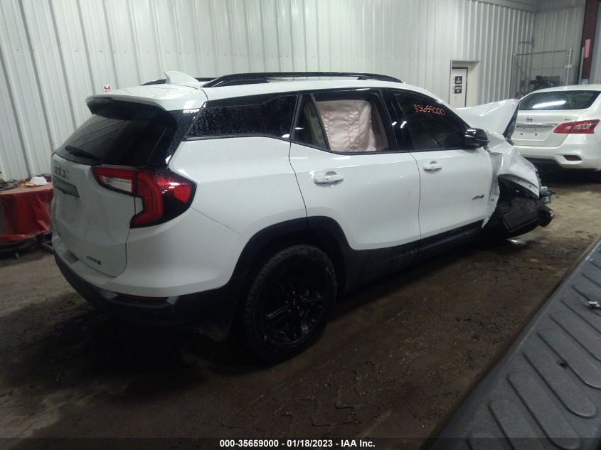 2022 GMC TERRAIN AT4 VIN: 3GKALYEV3NL228958