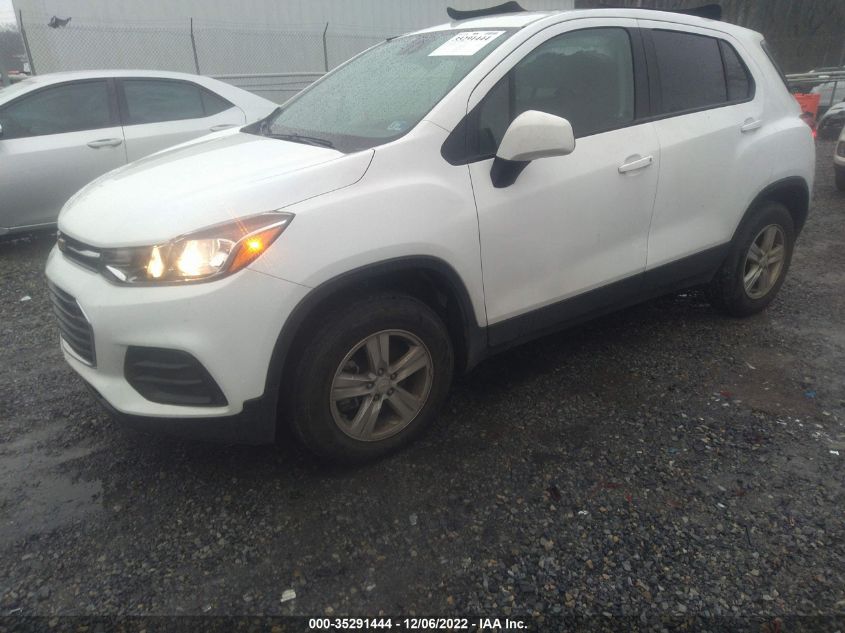 2020 CHEVROLET TRAX LS VIN: KL7CJNSB2LB042021