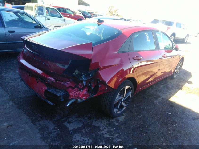 2023 HYUNDAI ELANTRA SEL VIN: KMHLS4AG3PU466854