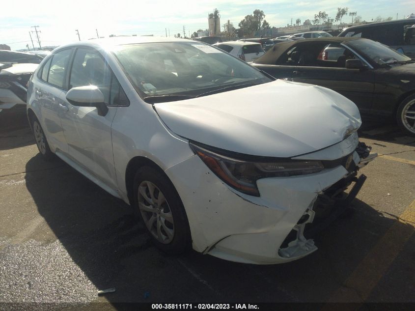 2022 TOYOTA COROLLA LE VIN: JTDEPMAE0NJ200722