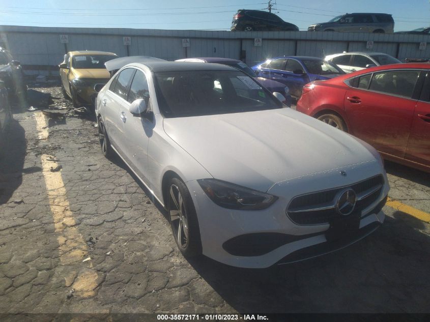 2022 MERCEDES-BENZ C-CLASS C 300 VIN: W1KAF4HB7NR040763