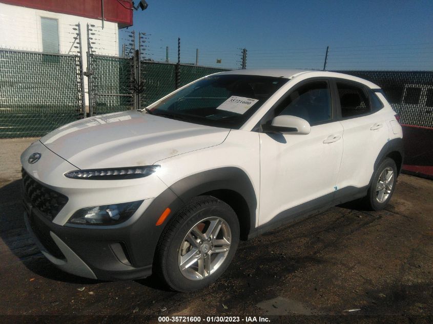 2022 HYUNDAI KONA SE VIN: KM8K22AB6NU765353