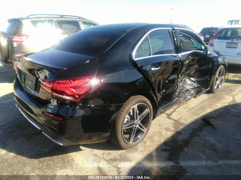 2022 MERCEDES-BENZ A-CLASS A 220 VIN: W1K3G4EB9NJ333735