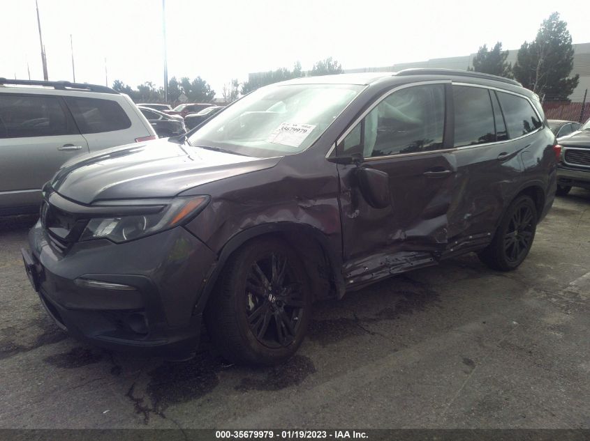 2021 HONDA PILOT SPECIAL EDITION VIN: 5FNYF5H20MB005243