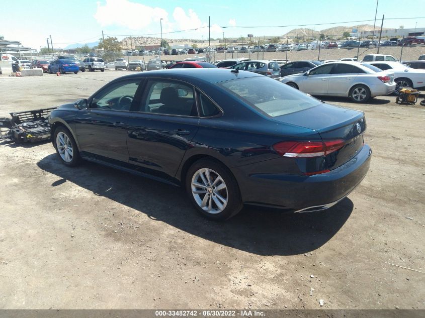 2020 VOLKSWAGEN PASSAT 2.0T S VIN: 1VWAA7A31LC017067