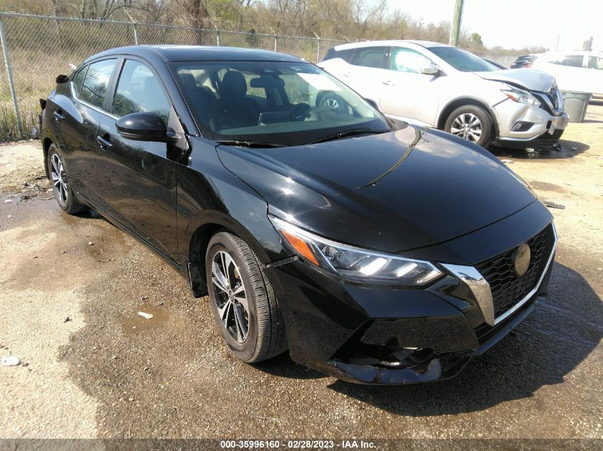 2022 NISSAN SENTRA SV VIN: 3N1AB8CV3NY249719