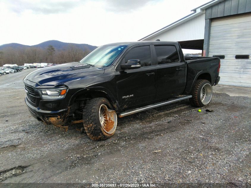 2021 RAM 1500 LARAMIE VIN: 1C6SRFJT7MN718087