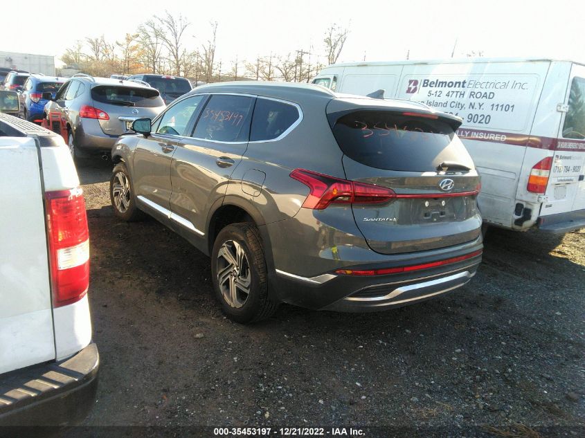 2022 HYUNDAI SANTA FE SEL VIN: 5NMS2DAJ3NH413104
