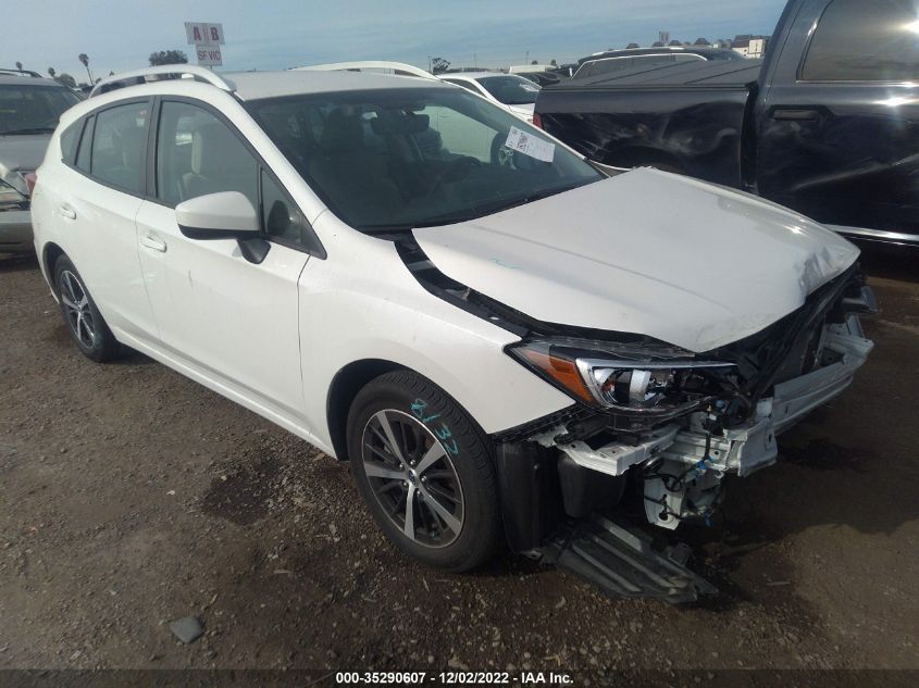 2021 SUBARU IMPREZA PREMIUM VIN: 4S3GTAV67M3711689