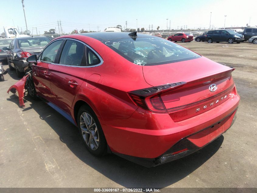 2021 HYUNDAI SONATA SEL VIN: 5NPEF4JA1MH116092