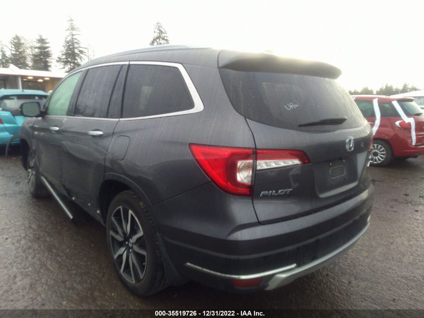 2021 HONDA PILOT ELITE VIN: 5FNYF6H06MB058260