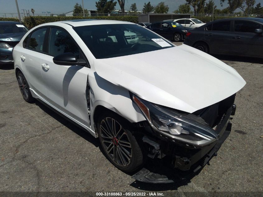 2021 KIA FORTE GT VIN: 3KPF44AC7ME340466