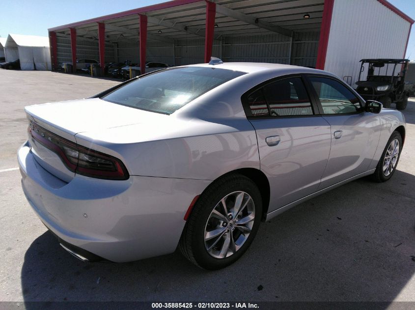 2022 DODGE CHARGER SXT VIN: 2C3CDXJG4NH158256