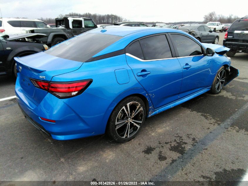 2022 NISSAN SENTRA SR VIN: 3N1AB8DV6NY219306