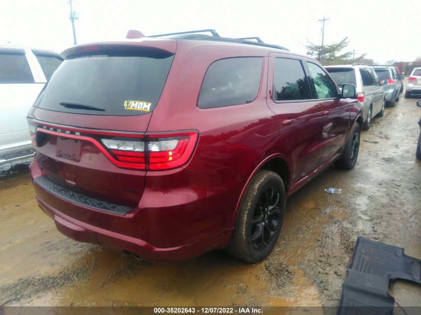 2020 DODGE DURANGO GT PLUS VIN: 1C4RDJDG9LC324463