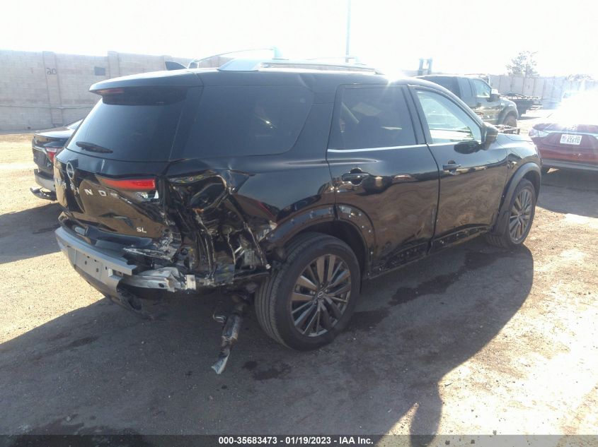 2022 NISSAN PATHFINDER SL VIN: 5N1DR3CB8NC226973