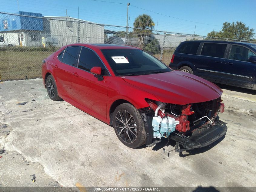2022 TOYOTA CAMRY SE VIN: 4T1S11AK0NU050016