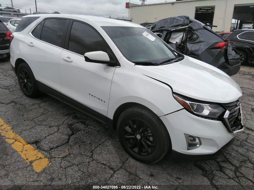 2021 CHEVROLET EQUINOX LT VIN: 3GNAXKEV8MS104452