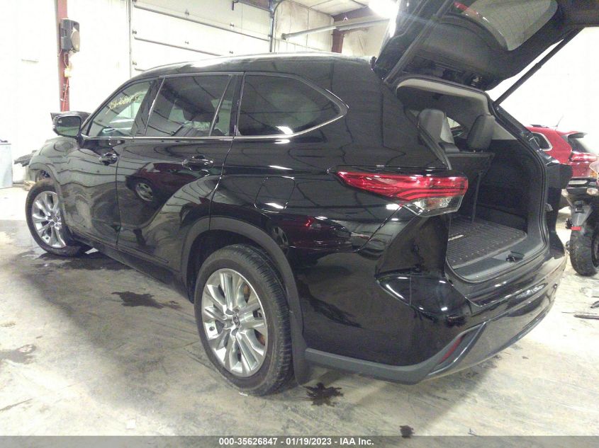 2021 TOYOTA HIGHLANDER LIMITED/PLATINUM VIN: 5TDDZRBH1MS540295