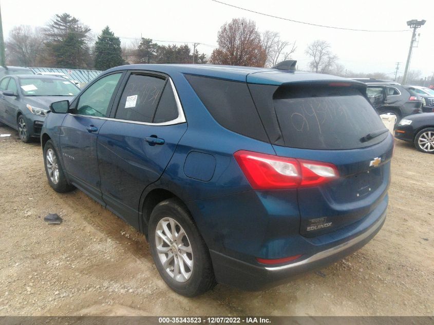 2020 CHEVROLET EQUINOX LT VIN: 3GNAXKEV8LL213938