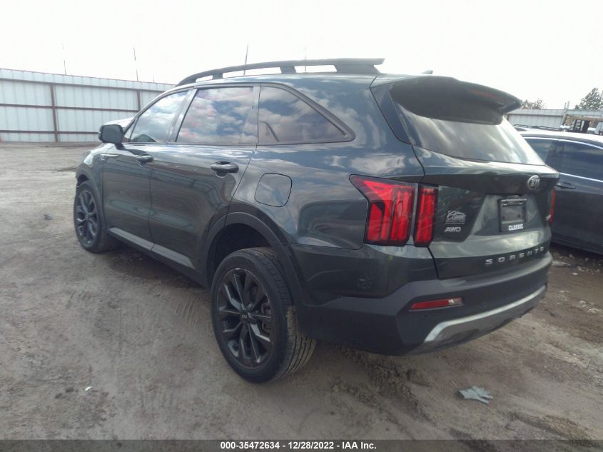 2021 KIA SORENTO SX PRESTIGE X-LINE VIN: 5XYRKDLF1MG025983