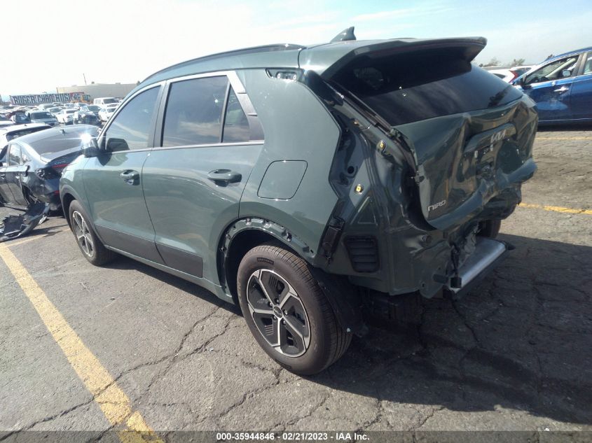 2023 KIA NIRO EX VIN: KNDCR3LE2P5060709