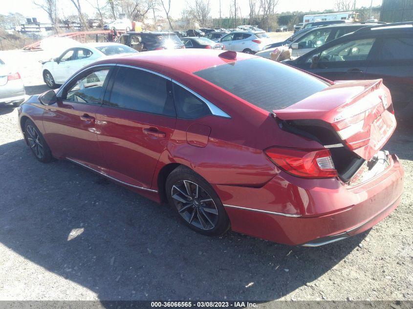 2022 HONDA ACCORD SEDAN EX-L VIN: 1HGCV1F58NA024637