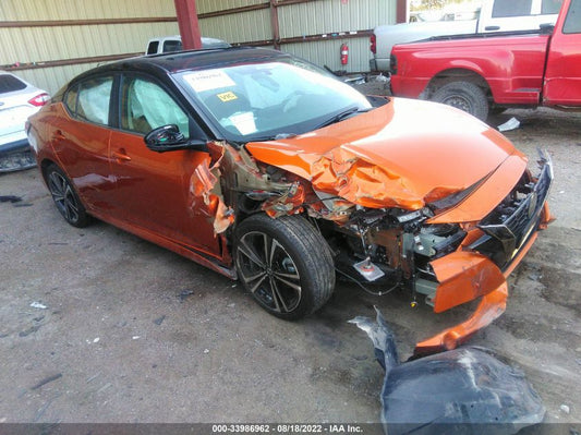 2021 NISSAN SENTRA SR VIN: 3N1AB8DV7MY277701
