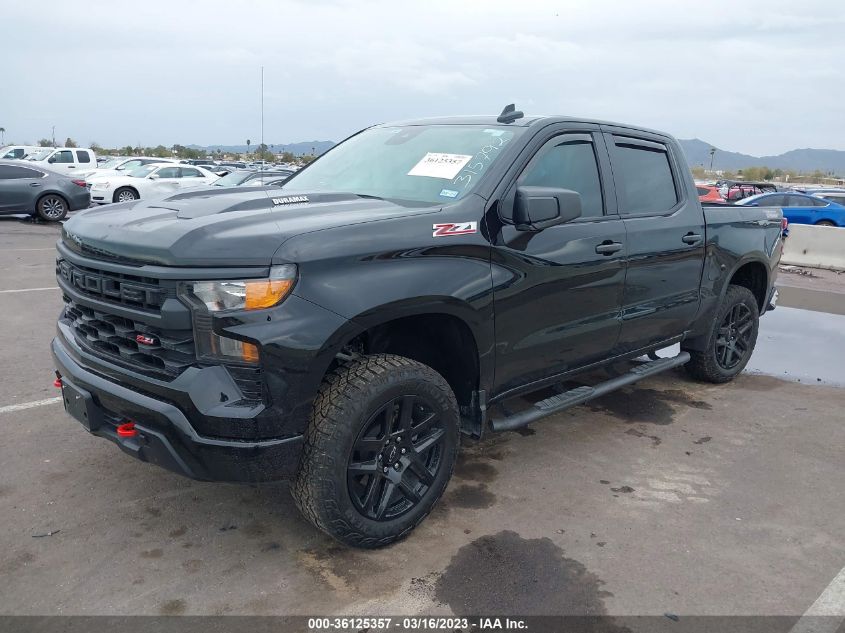 2022 CHEVROLET SILVERADO 1500 CUSTOM TRAIL BOSS VIN: 3GCUDCET3NG658151