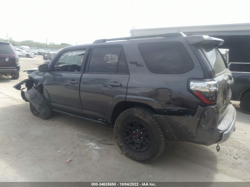 2022 TOYOTA 4RUNNER TRD OFF ROAD PREMIUM VIN: JTERU5JR9N6083353