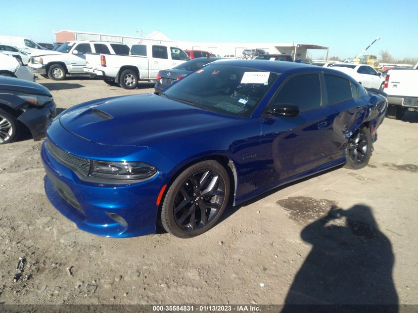 2021 DODGE CHARGER R/T VIN: 2C3CDXCT2MH525325