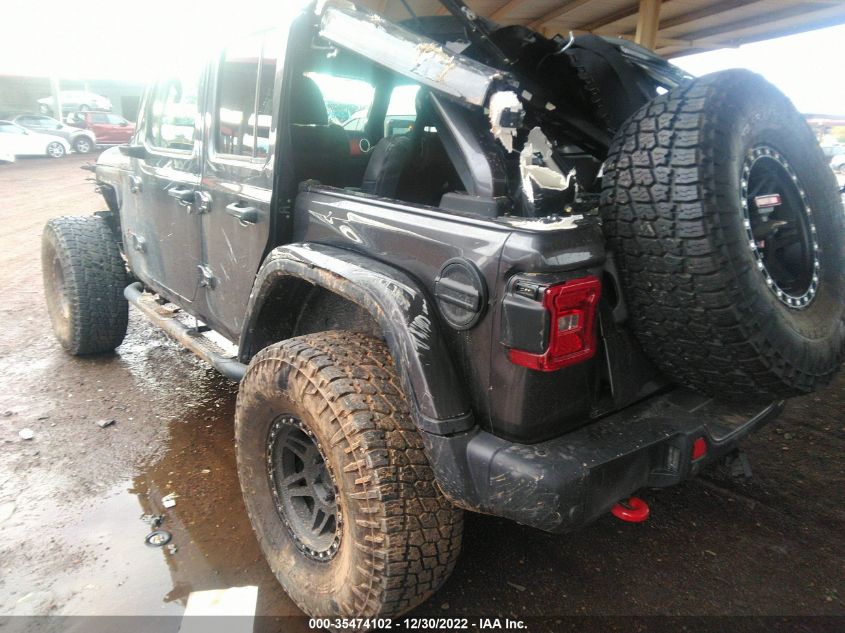 2021 JEEP WRANGLER UNLIMITED RUBICON VIN: 1C4HJXFG6MW620223