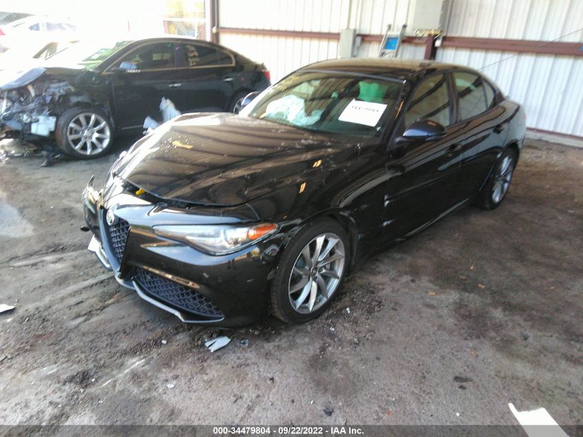 2022 ALFA ROMEO GIULIA VIN: ZARFAMAN3N7660403