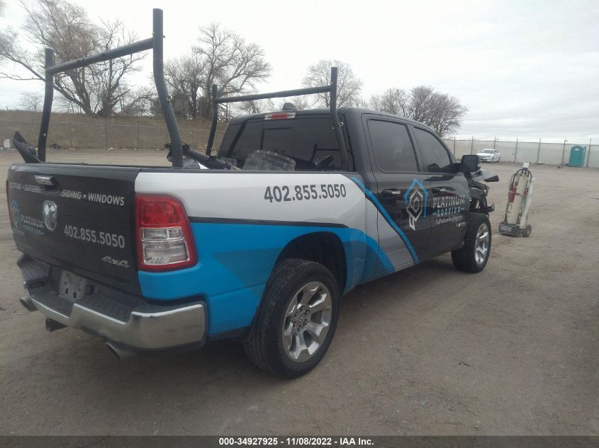 2020 RAM 1500 BIG HORN VIN: 1C6SRFFT7LN137289