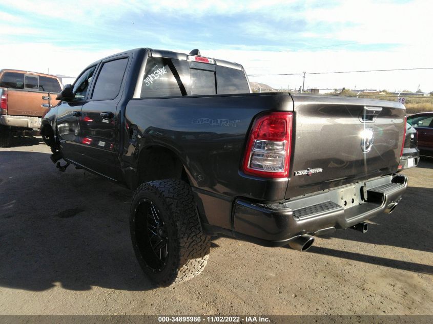 2020 RAM 1500 LONE STAR VIN: 1C6RREFT8LN152568