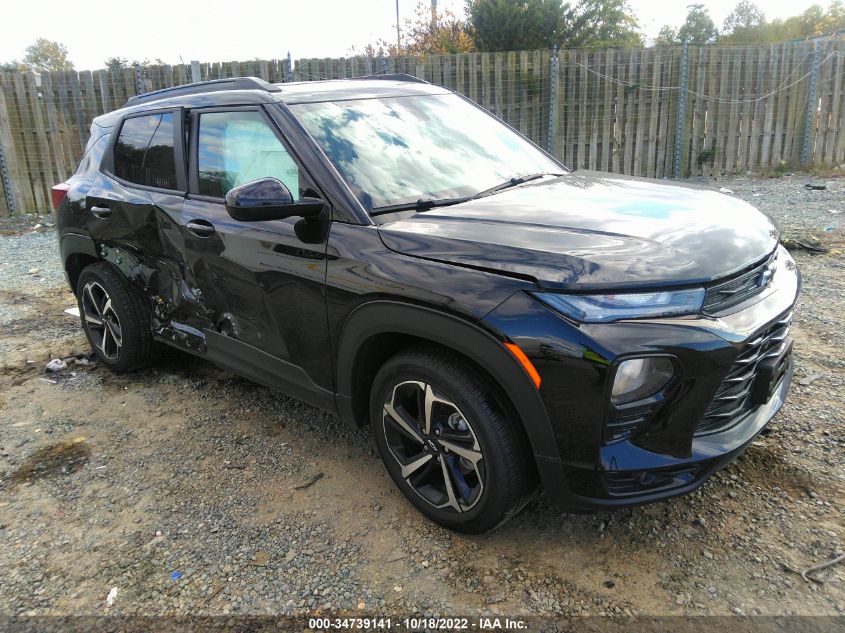 2022 CHEVROLET TRAILBLAZER RS VIN: KL79MTSL2NB038245