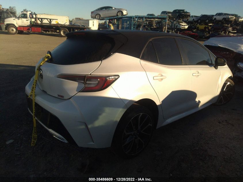 2022 TOYOTA COROLLA HATCHBACK XSE VIN: JTNC4MBE5N3160961