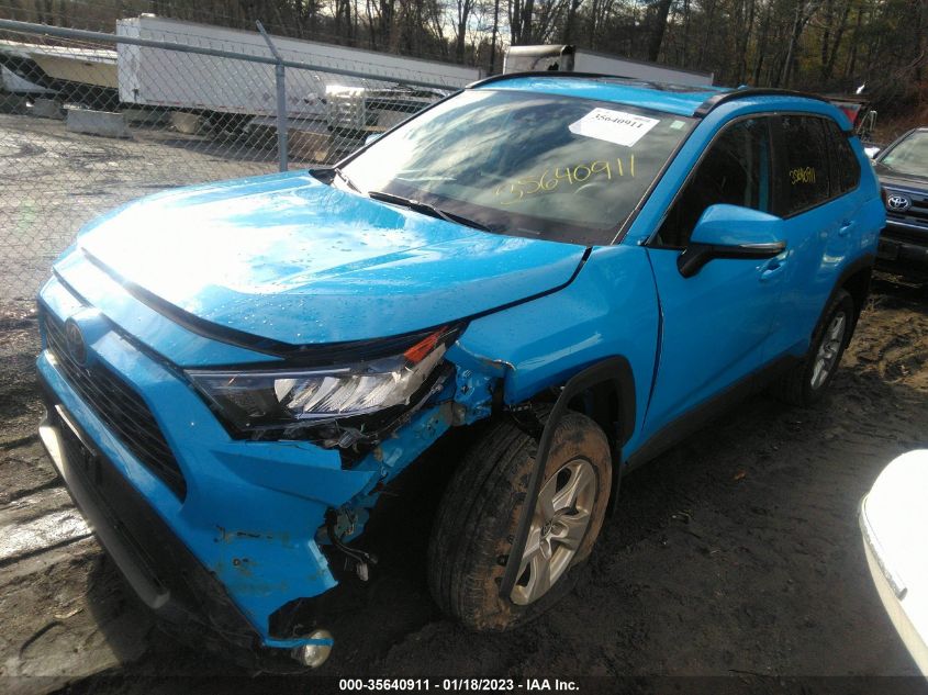 2021 TOYOTA RAV4 XLE VIN: 2T3P1RFV5MW217418