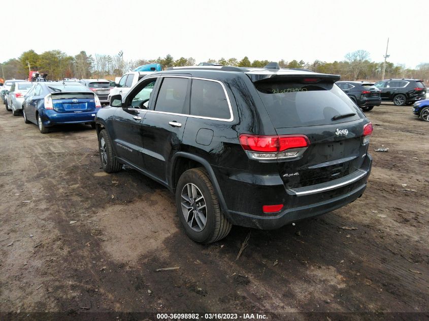 2022 JEEP GRAND CHEROKEE WK LIMITED VIN: 1C4RJFBGXNC139916