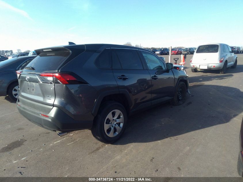 2022 TOYOTA RAV4 LE VIN: 2T3F1RFV7NW276676