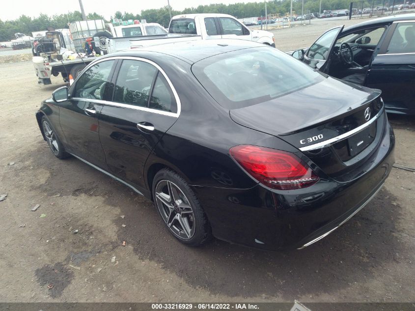 2020 MERCEDES-BENZ C-CLASS C 300 VIN: W1KWF8EB8LR580394