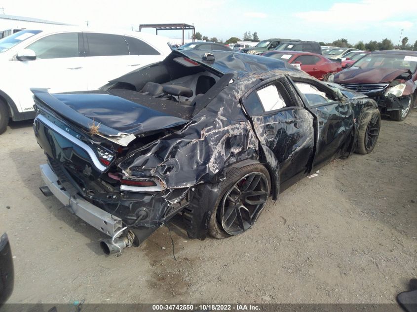 2021 DODGE CHARGER SCAT PACK WIDEBODY VIN: 2C3CDXGJ8MH645431