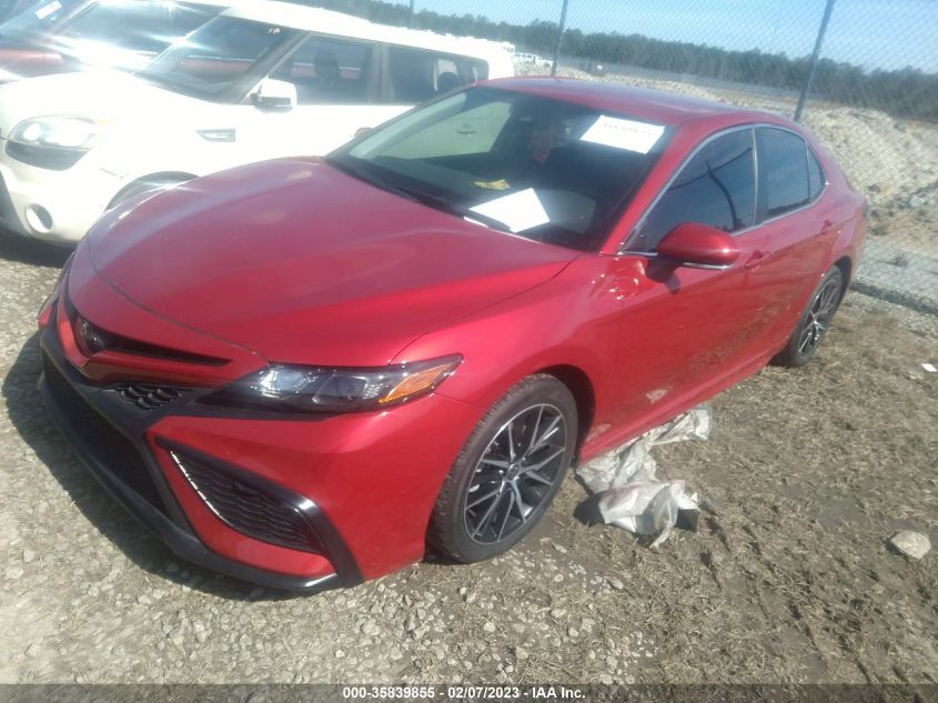 2022 TOYOTA CAMRY SE VIN: 4T1T11AK0NU025511